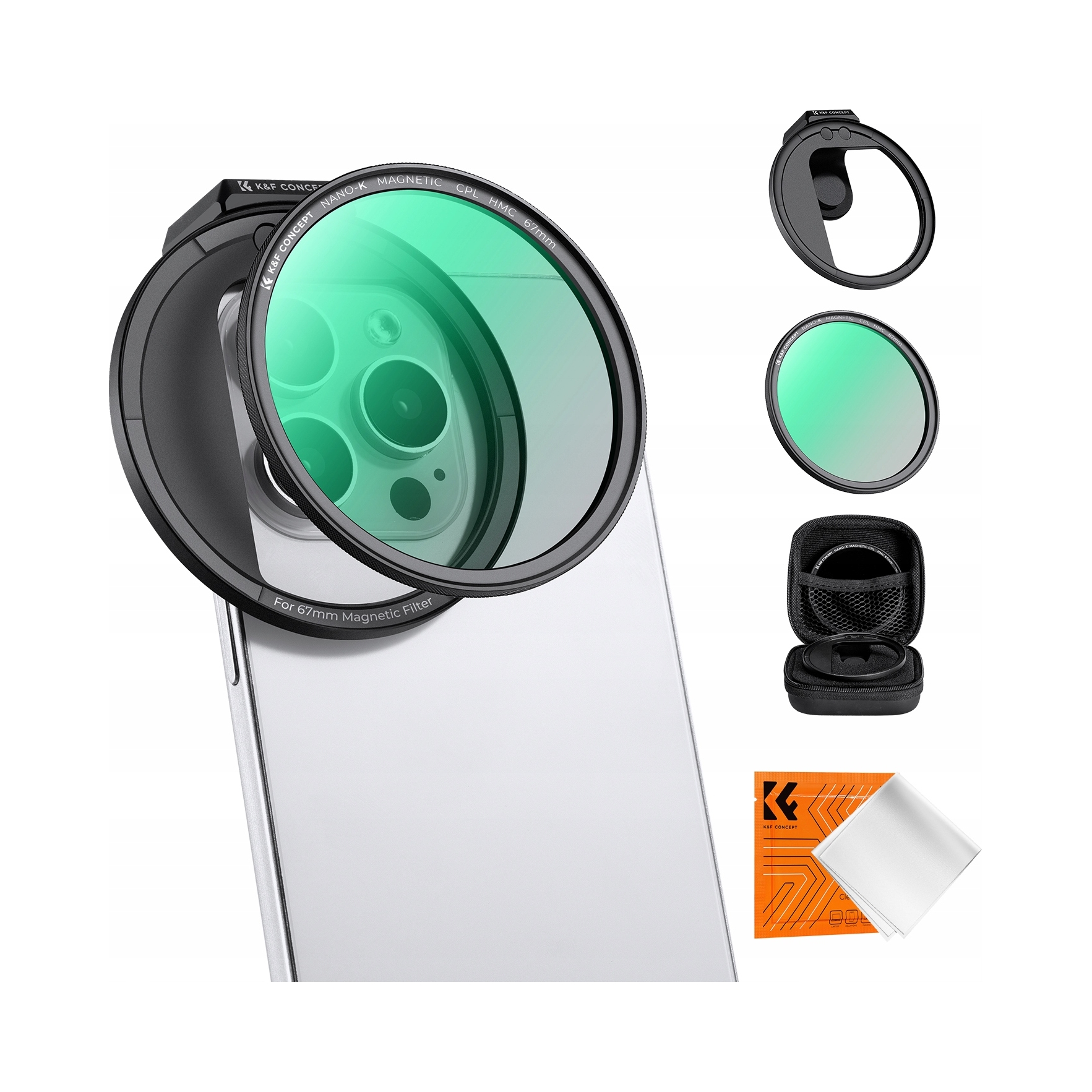 K&F Concept Polaryzacyjny CPL 67mm