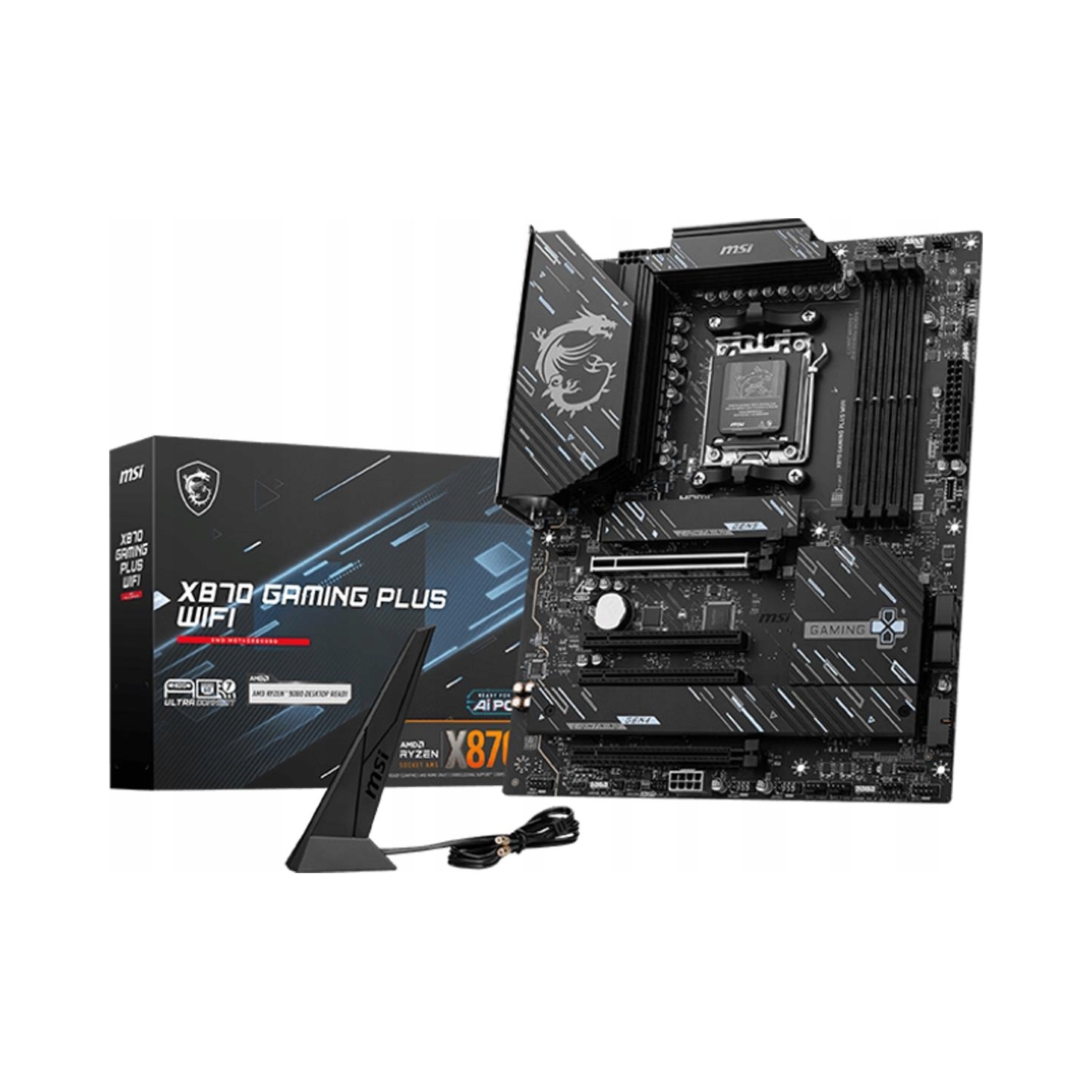 Základná doska AM5 Msi X870 Gaming Plus Wifi DDR5 4x DIMM