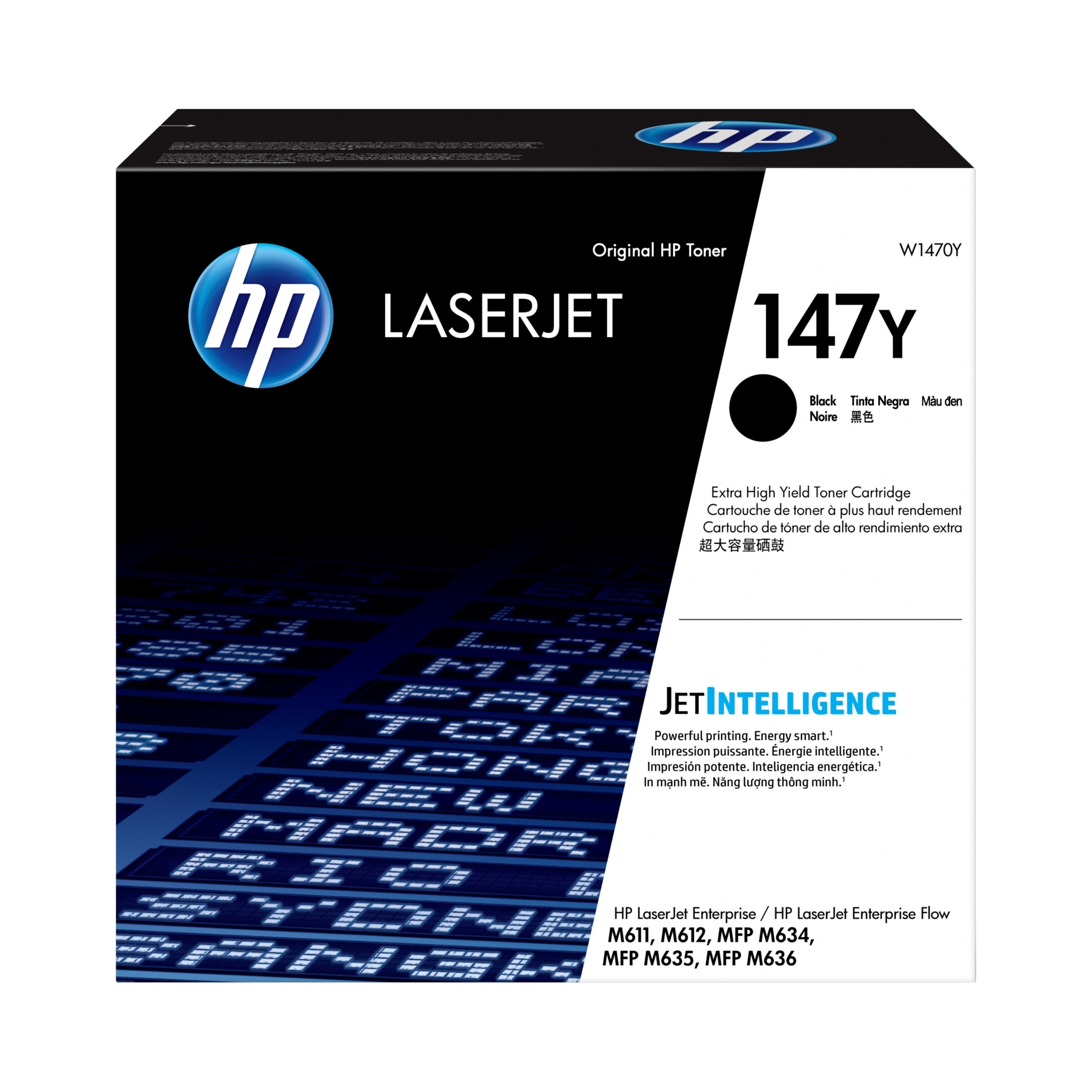 Hp 147Y Čierny toner XL, 42 000 strán, pre LaserJet Enterprise