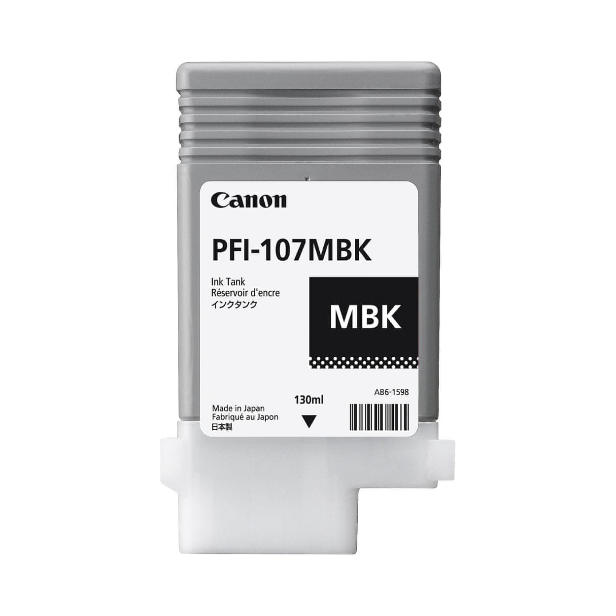 Atrament Canon CF6704B001AA PFI-107MBK čierny (black)