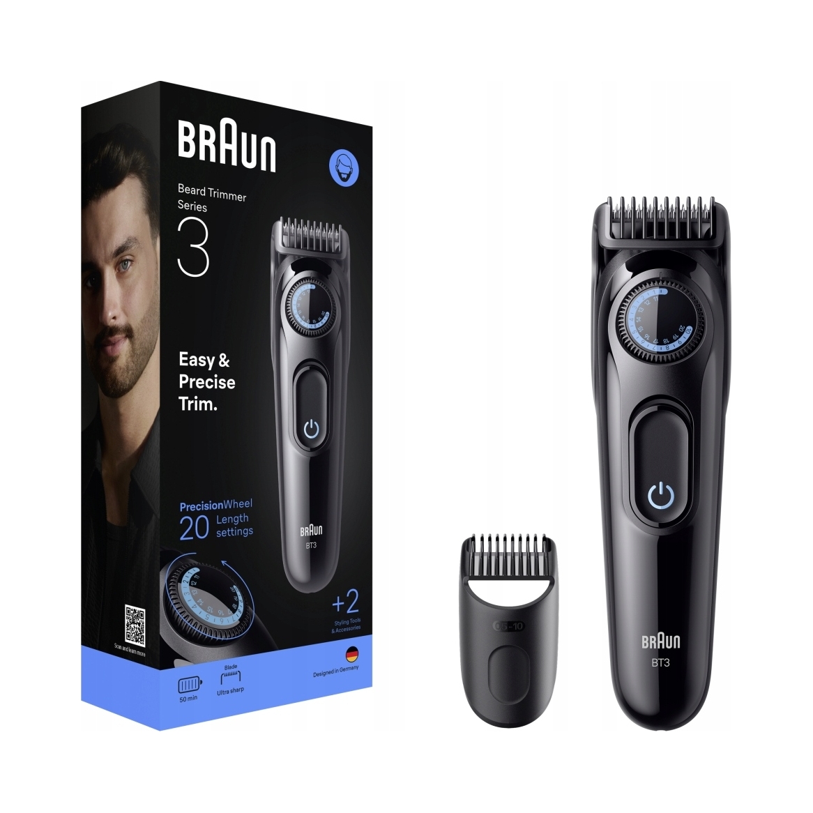 Braun Series 3 BT3500 Trymer do brody dla mężczyzn