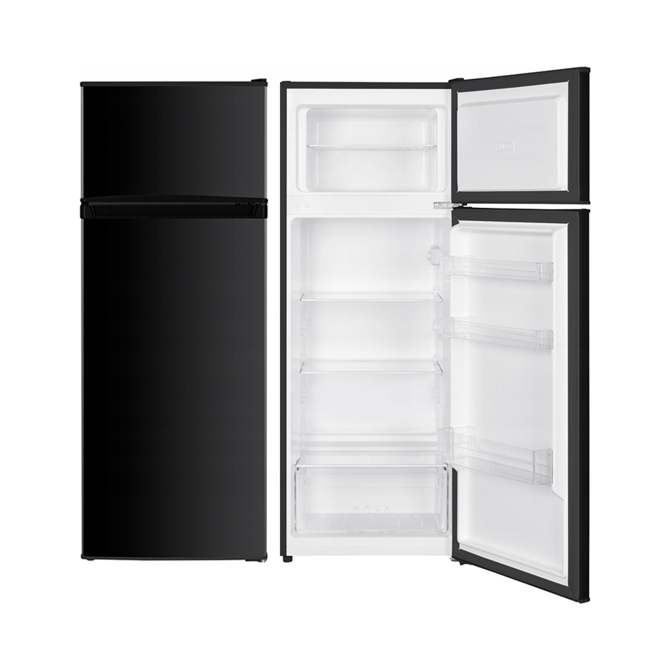 2X Lodówka Smith&brown SFTF-211-BE3 143cm Czarna