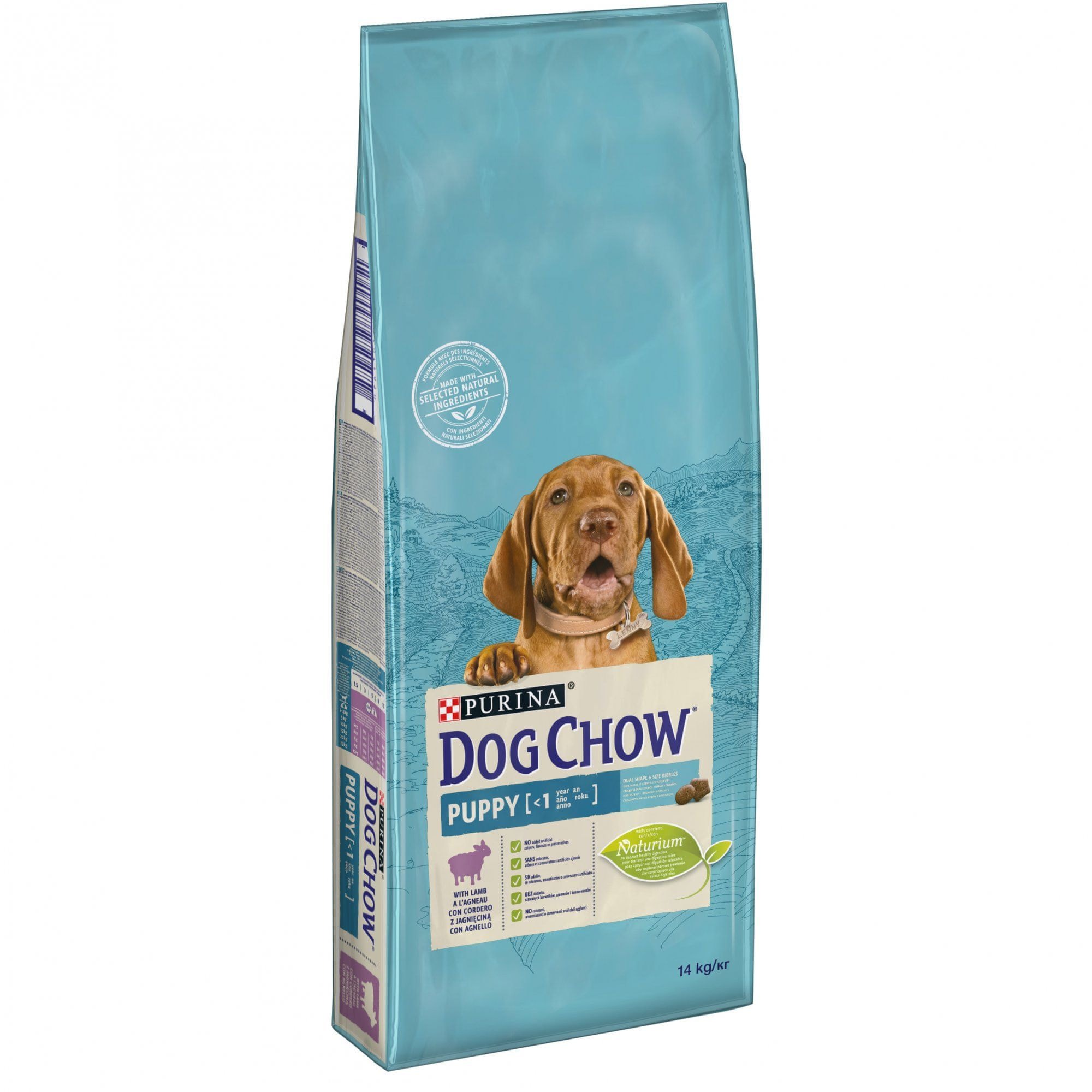 Levně Purina Nestle Dog Chow Puppy jehněčí 14 kg