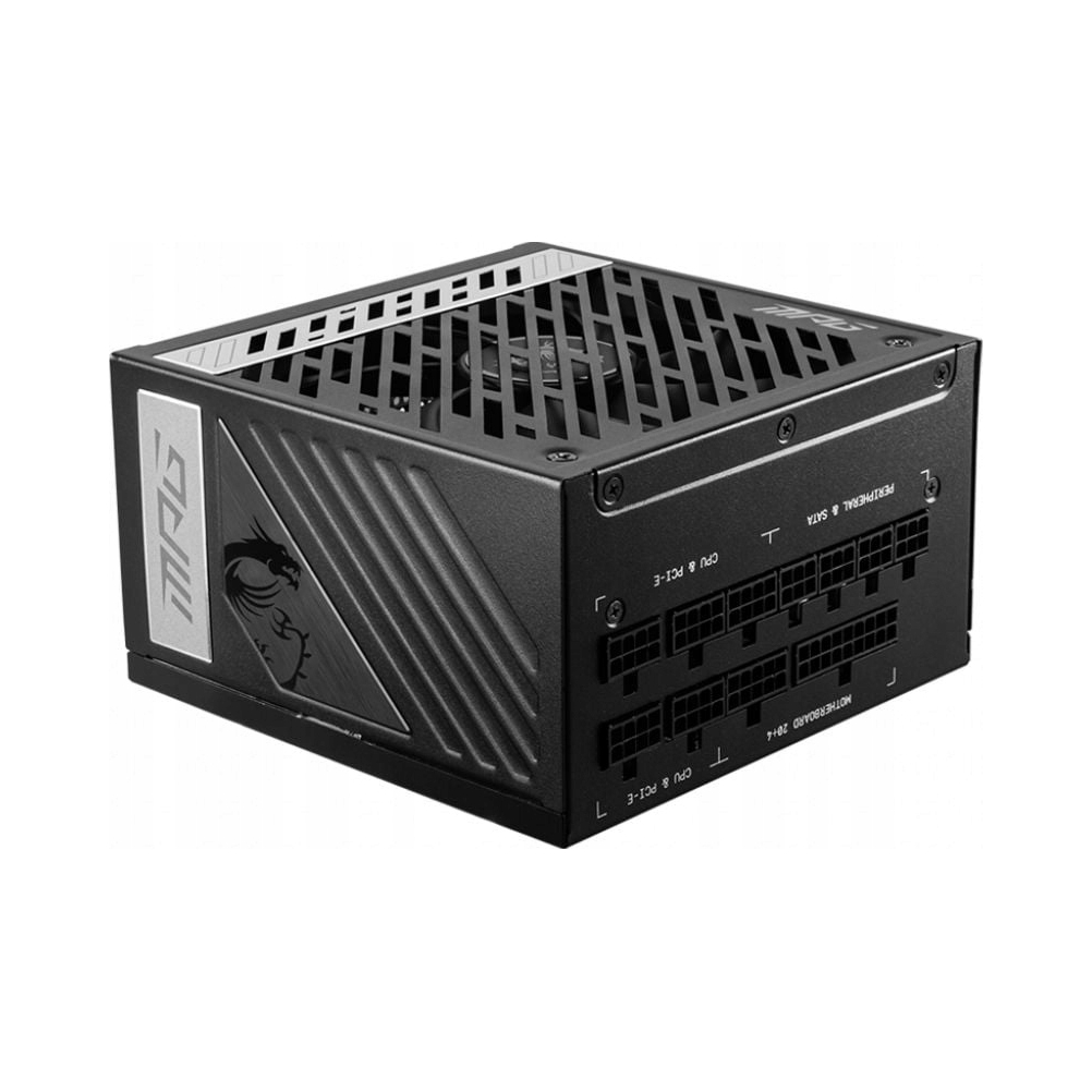Zasilacz Pc Msi Mpg A1000G 1000W Cybenetics Gold Atx 3.1 PCIe5.1 Modularny