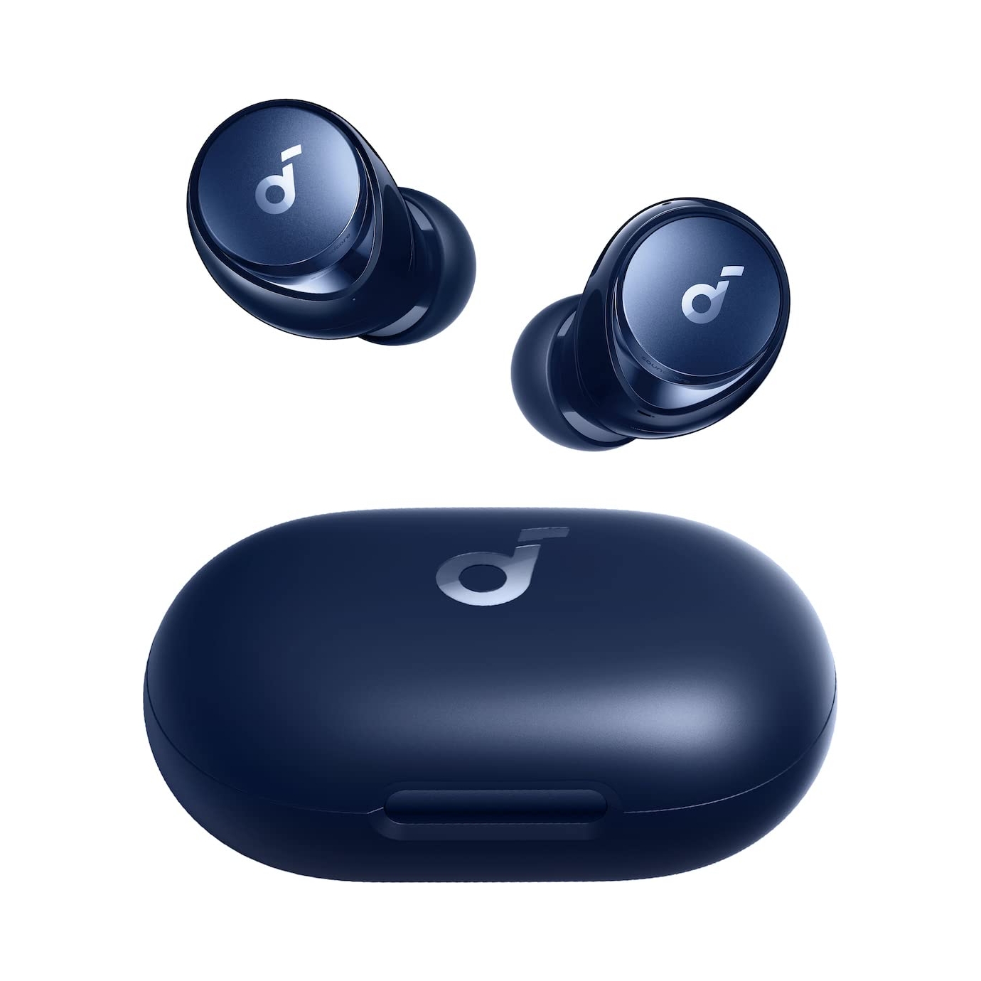 Słuchawki bezprzewodowe dokanałowe Soundcore Space A40 Niebieskie