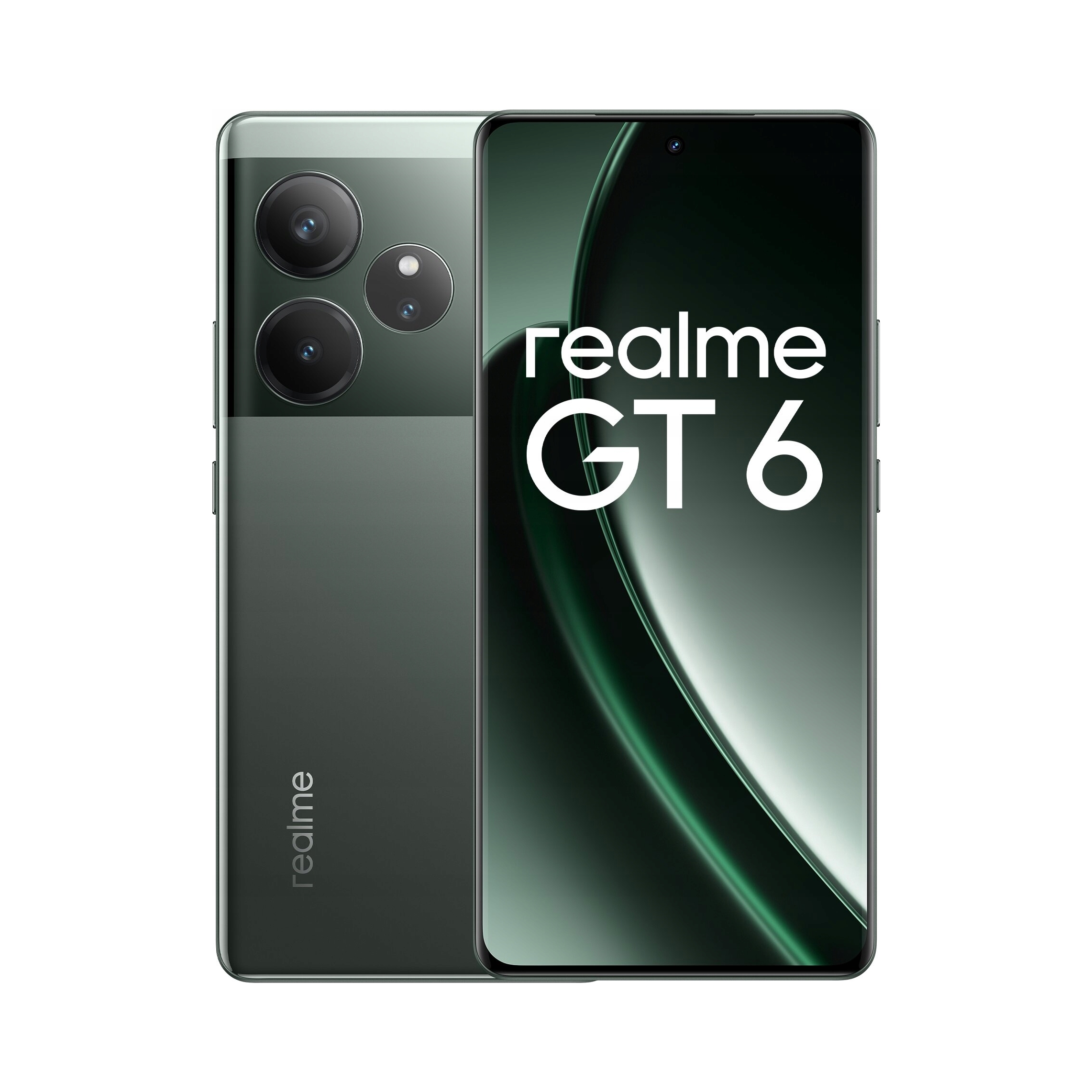 Smartfón realme Gt 6 16 Gb 512 Gb 5G zelený