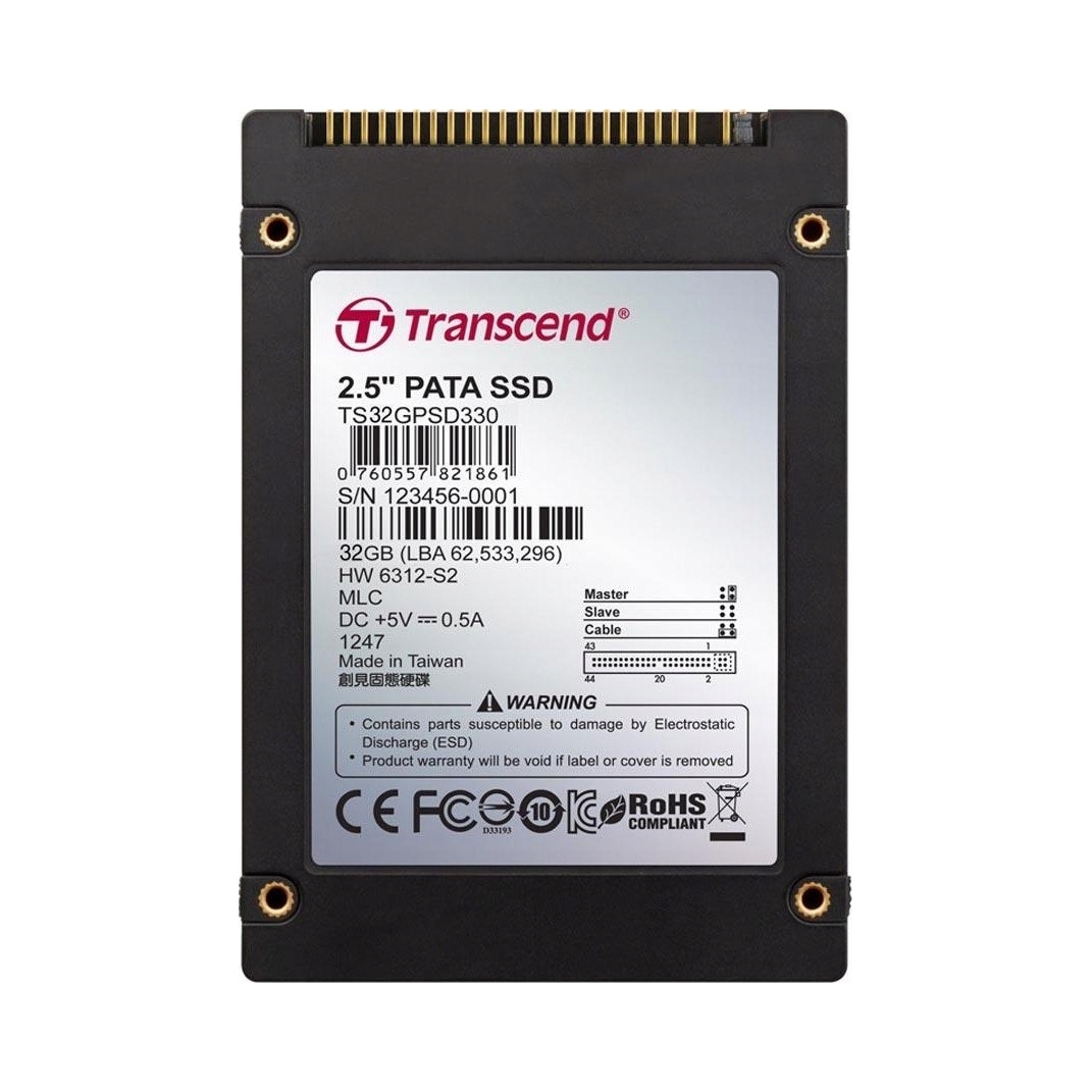 Ssd disk Transcend 330 32GB 2,5" Pata (ide/ata)