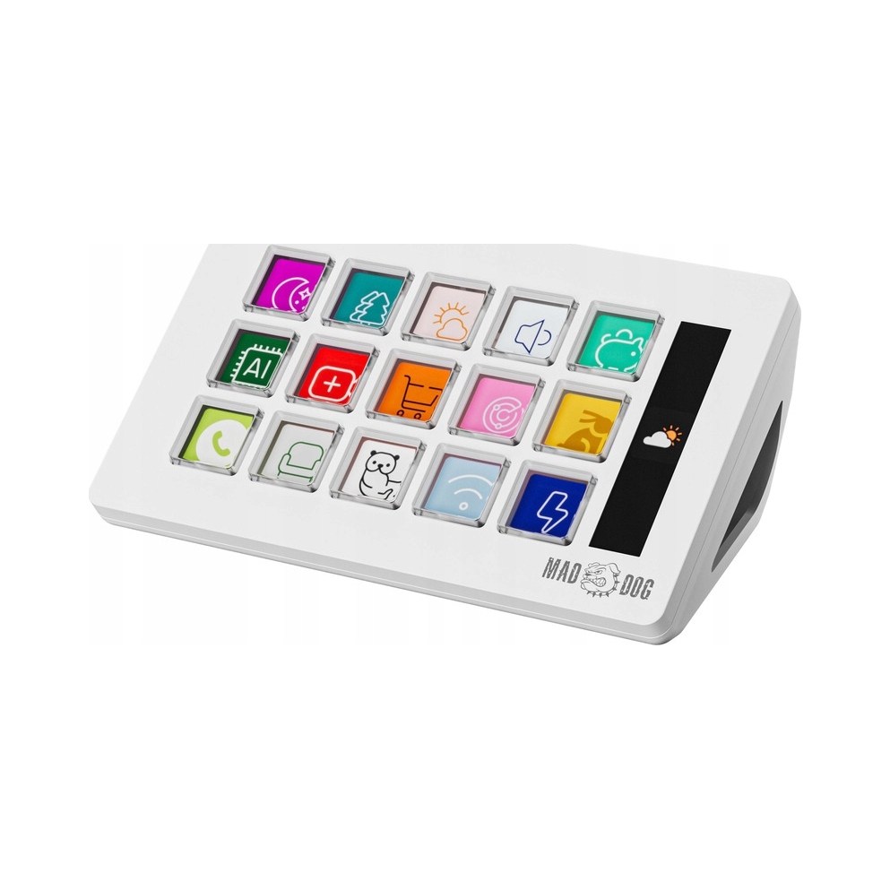 2× Stream panel MAD DOG GK150 biały