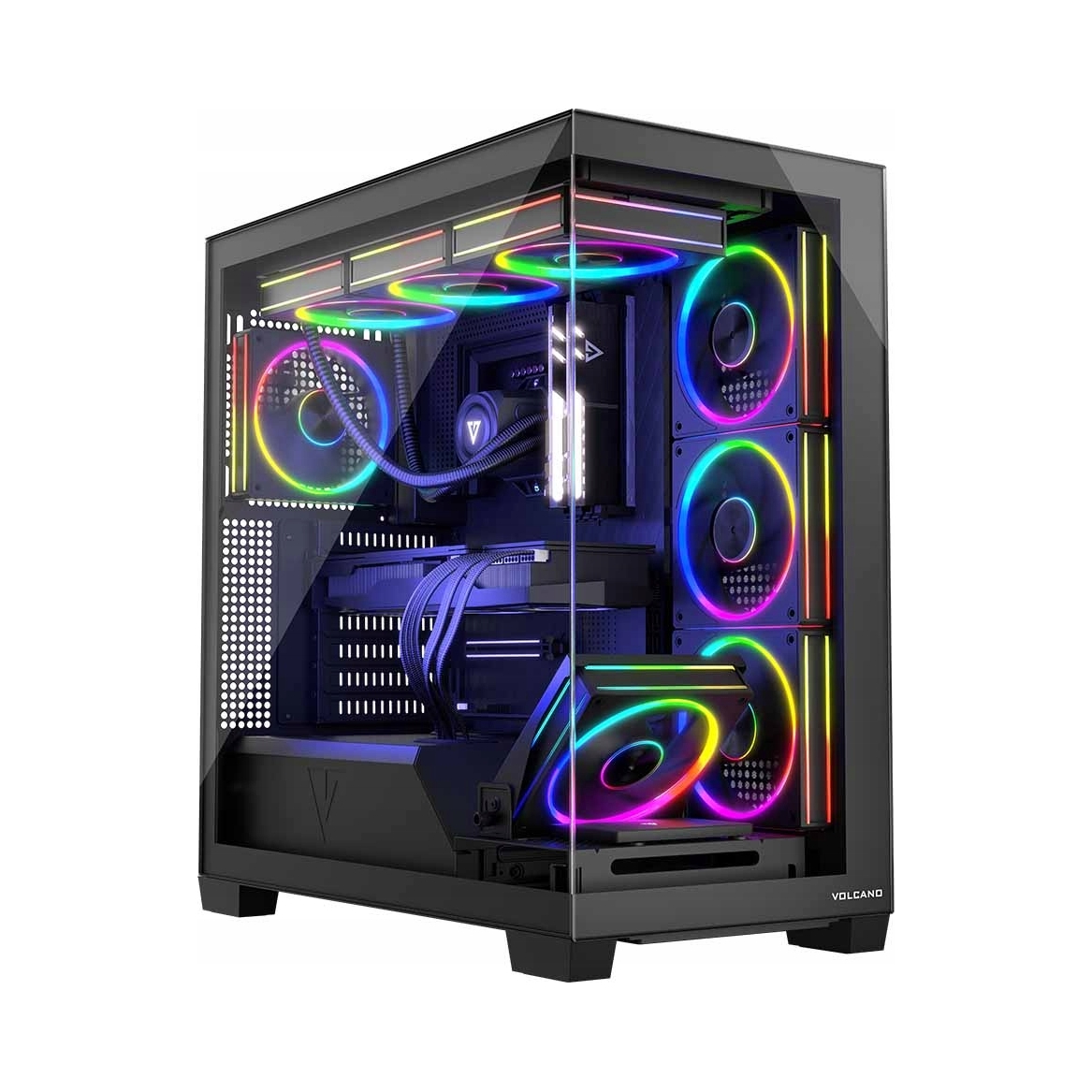 Obudowa Modecom Volcano Stellar Argb 5F midi Black