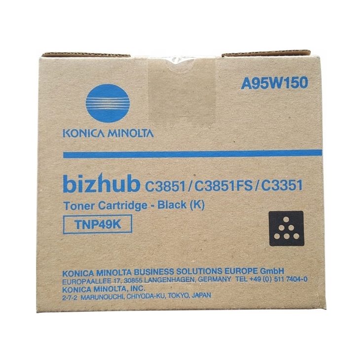 Černý toner Konica minolta A95W150