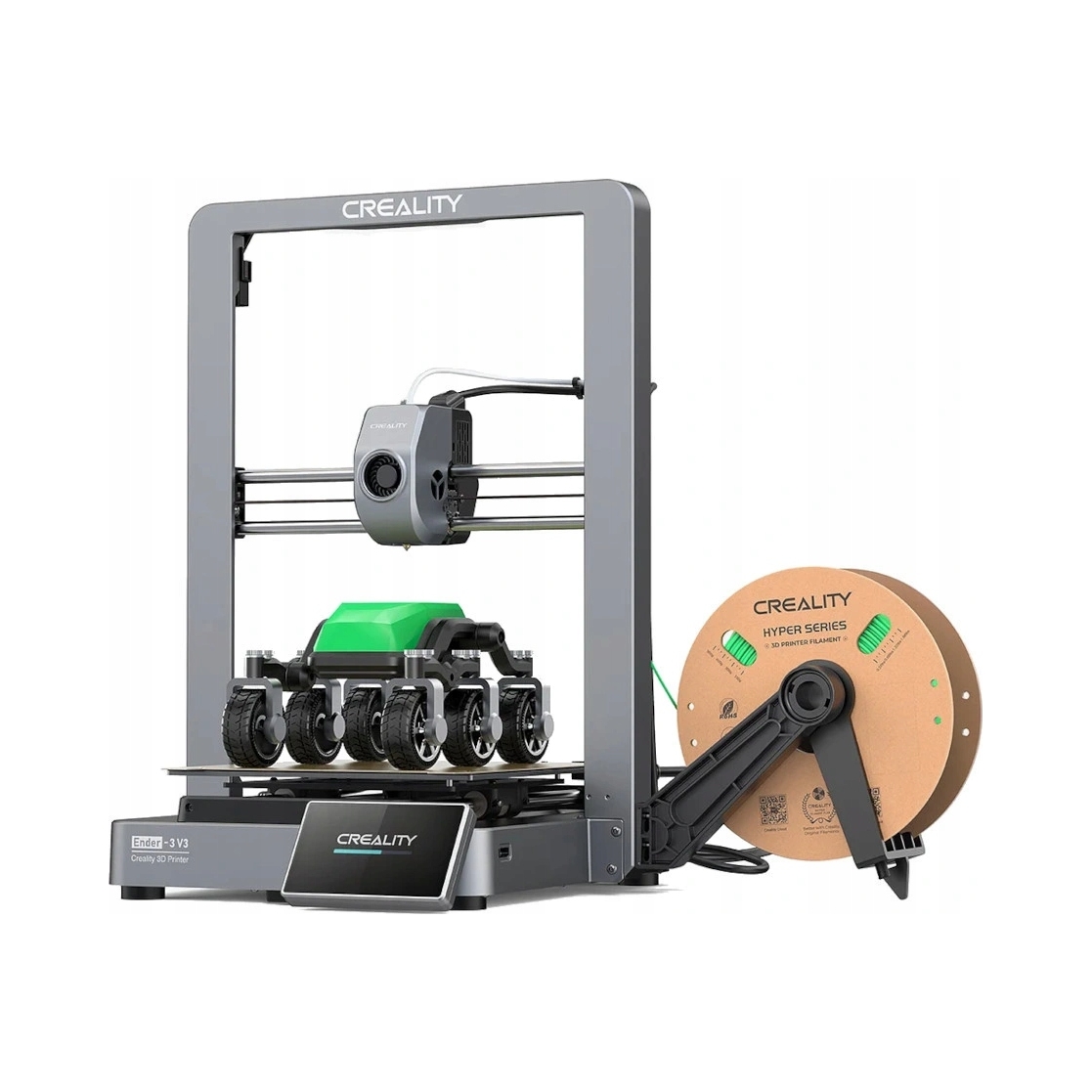 3D tiskárna Creality Ender-3 V3 – 600 mm/s CoreXZ, automatická kalibrace, Klipper Fdm