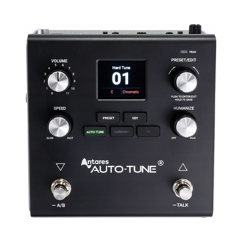 Headrush autotune VX5 – vokálny efekt s Antares AutoTune