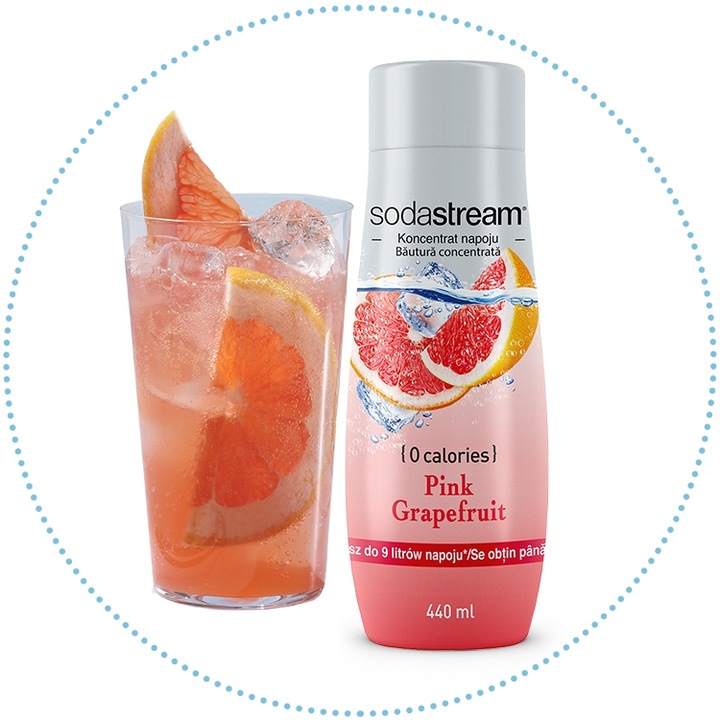 Syrop SodaStream 440 ml Pink Grapefruit ZERO EAN (GTIN) 8718692615694