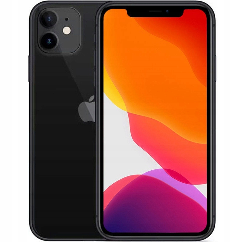Apple iPhone 11 ブラック 本体　256GB Smartfon Apple iPhone 11 4 GB / 256 GB 4G (LTE) czarny