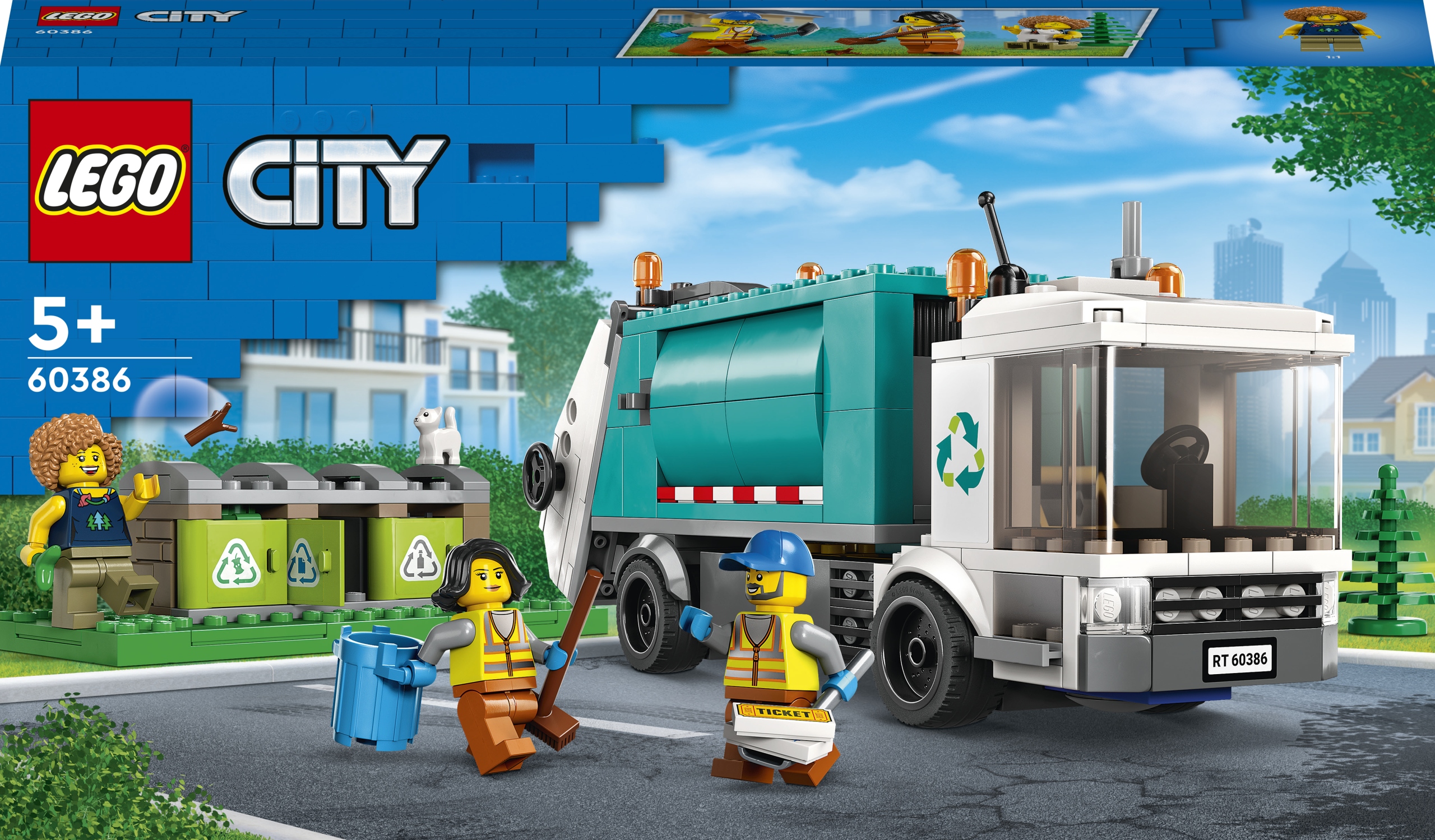 

Lego City 60386 Ciężarówka recyklingowa