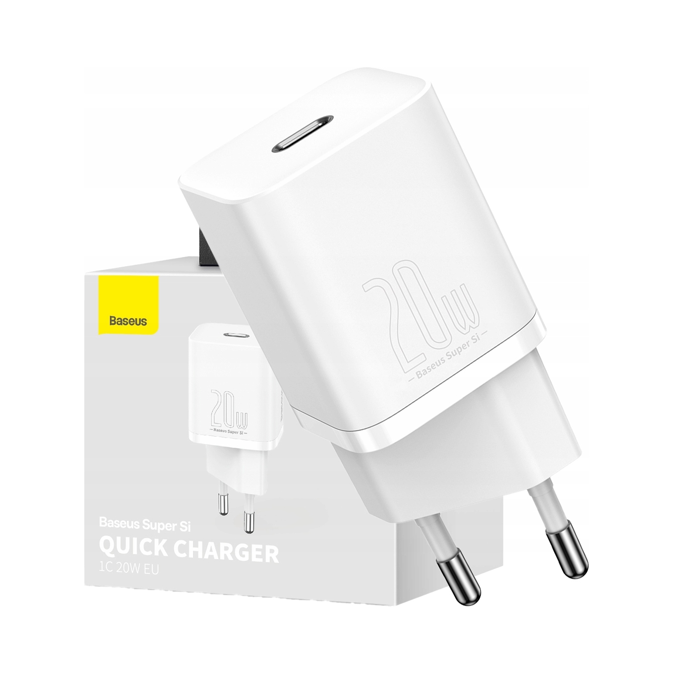 Ładowarka sieciowa Baseus Si 20W (biała) Baseus