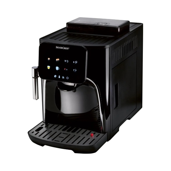 Automatický kávovar na espresso SilverCrest Skva 1450 A1 1400 W čierny