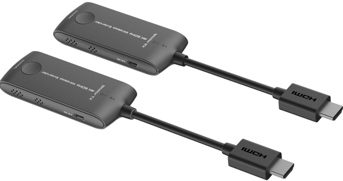 PremiumCord Hdmi Wireless extender na 20m, 4K 60Hz