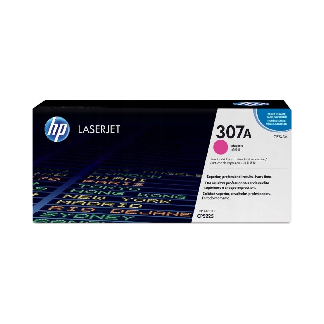 Toner Hp 307A CE743A červený (purpurový)