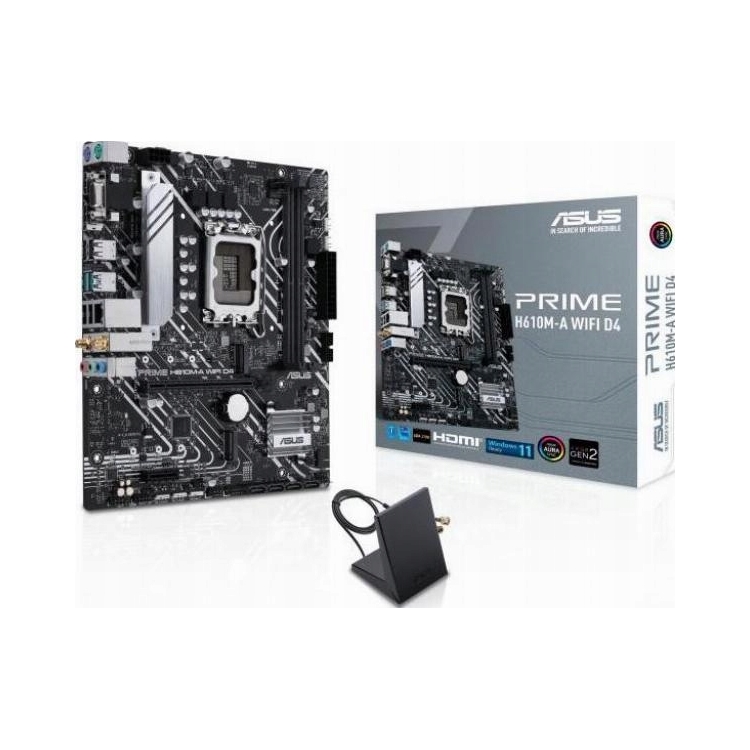Základná doska Asus Prime H610-A Wifi D4 Intel H610 Lga 1700 micro Atx