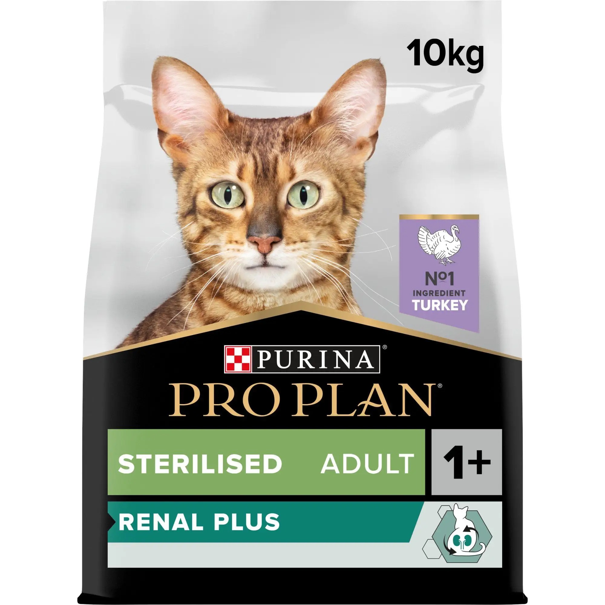 Levně Purina Pro Plan Purina Pro Plan Cat Sterilized Turkey 10 kg