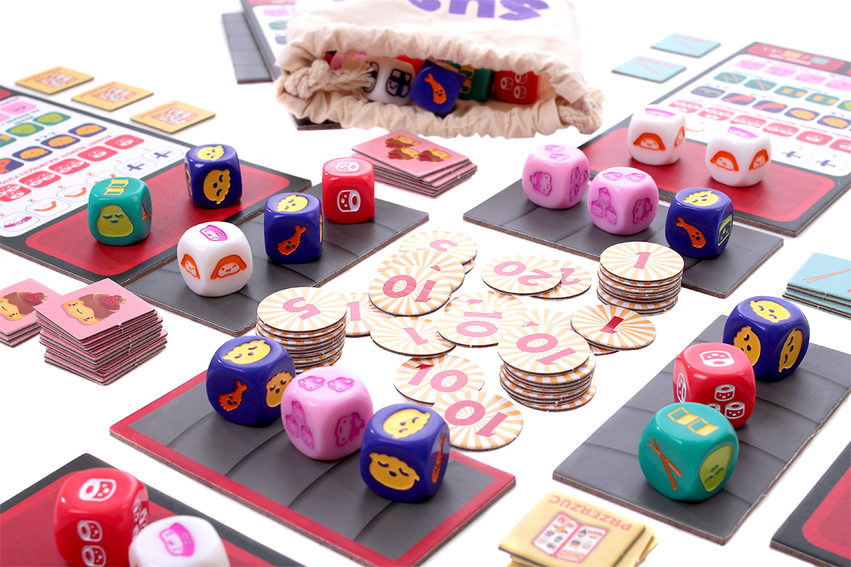 Gra planszowa Rebel Sushi Roll (edycja polska) Typ Podstawa