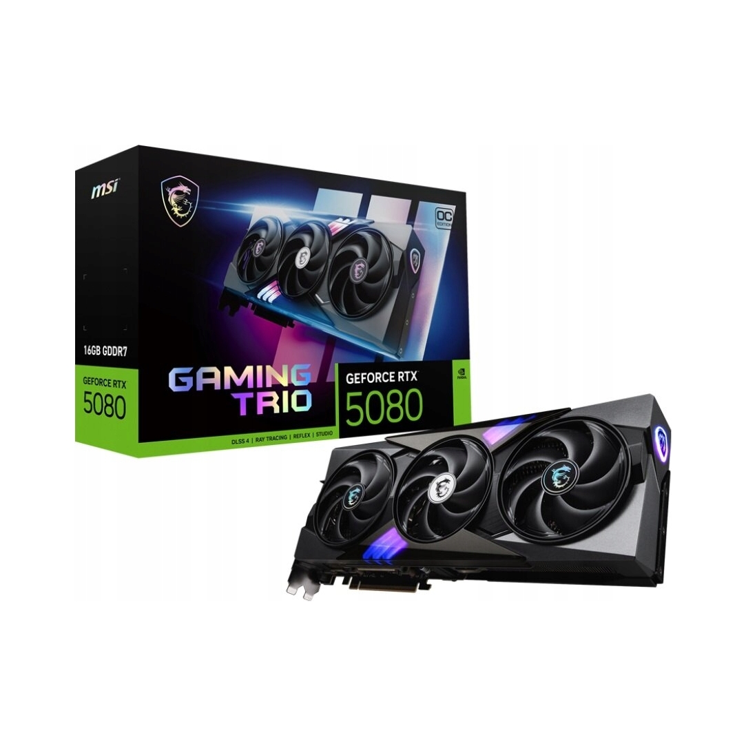 Karta graficzna Msi GeForce Rtx 5080 16G Gaming Trio Oc 16 Gb
