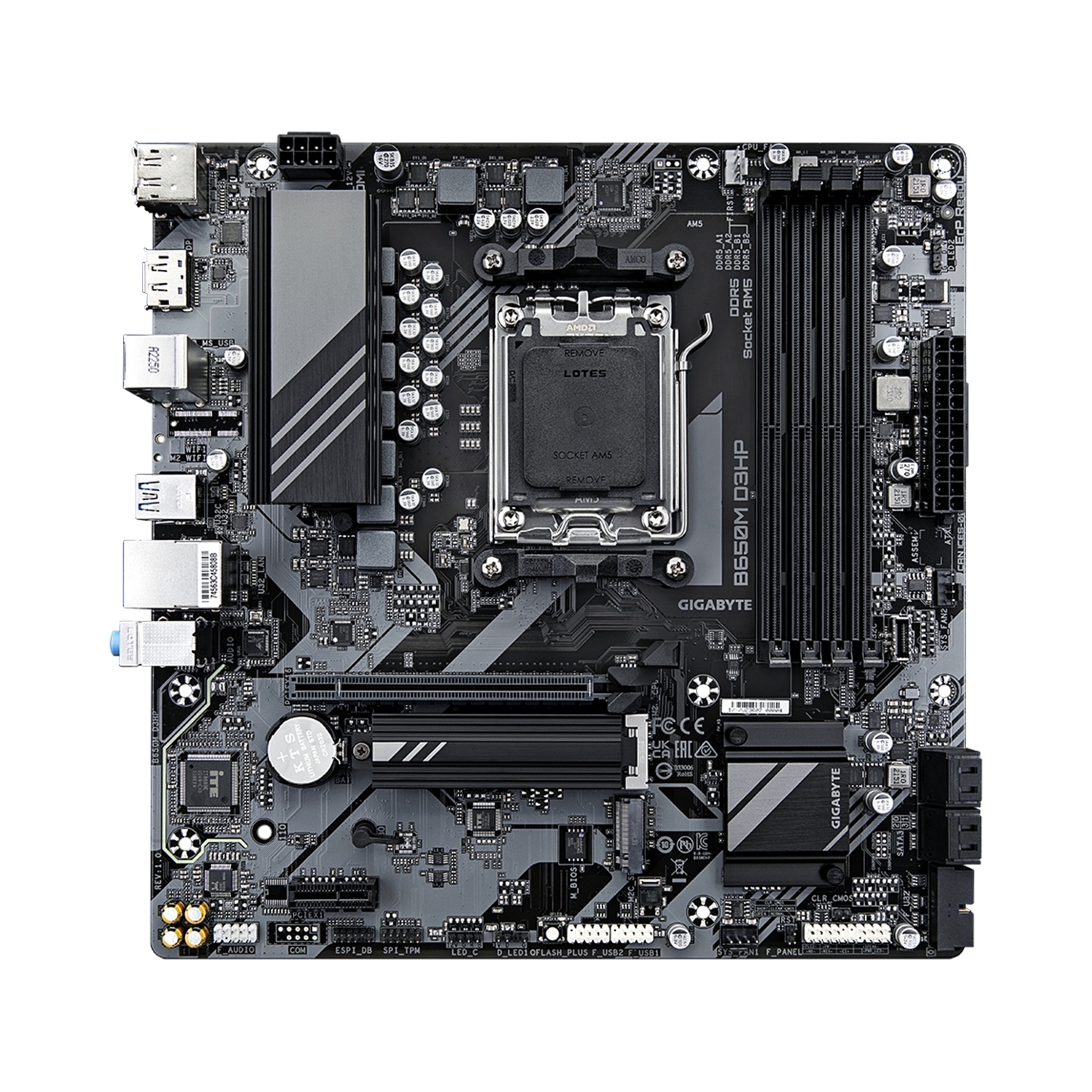 Základná doska Gigabyte B650M D3 Hp Amd B650 DDR5 SATA3 M.2 USB3.0 PCIe4.0