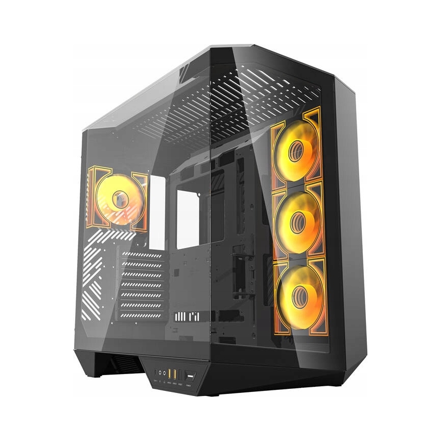 Obudowa komputerowa Darkflash DY470 4 wentylatory (czarna) darkFlash