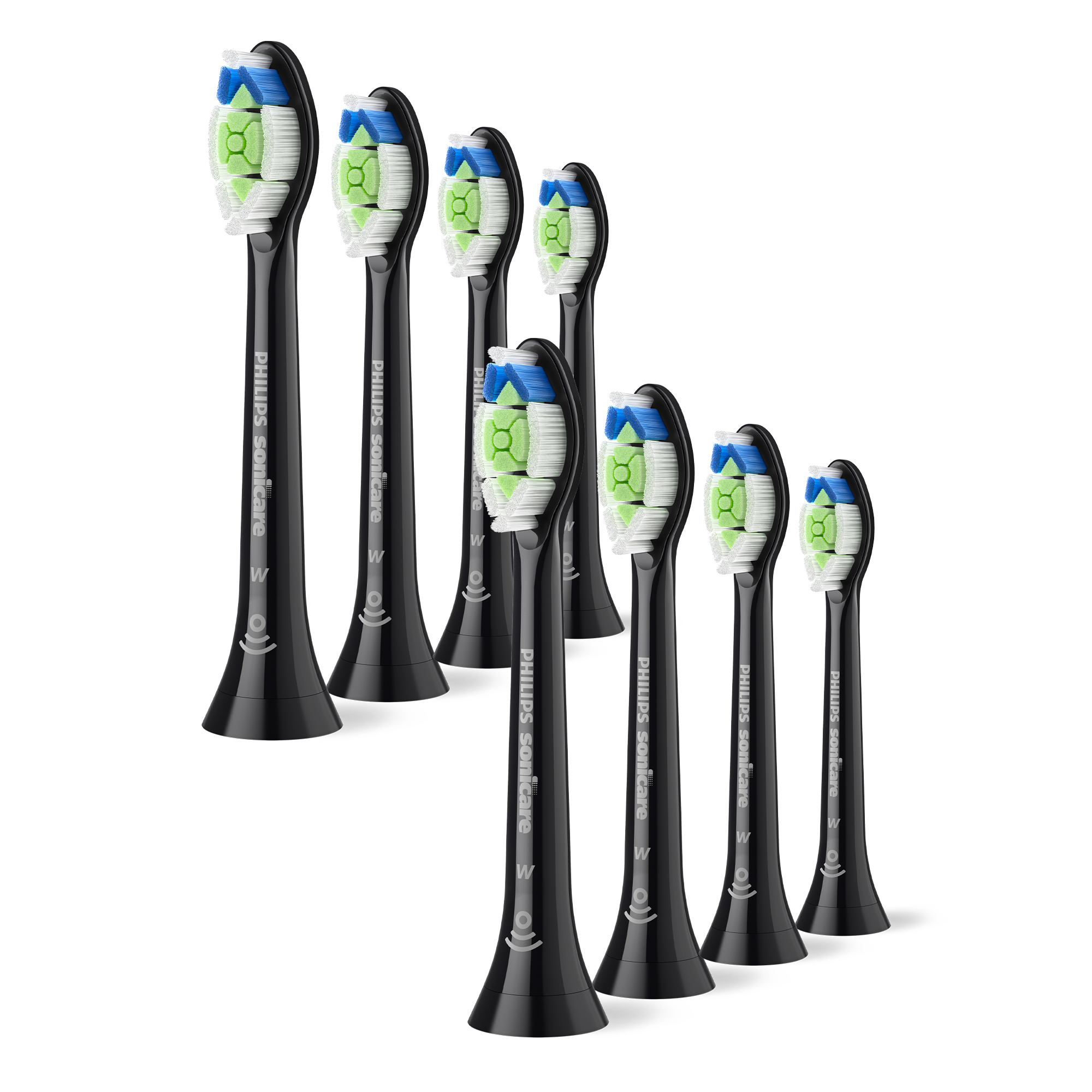 Oryginalne końcówki Philips Sonicare Średnio miękkie włókna 8 szt.