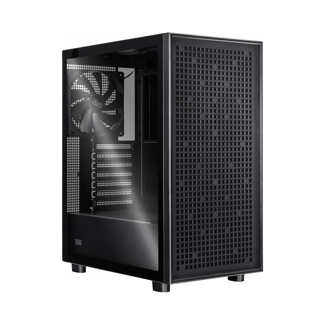 Počítačová Skříň Silver Monkey X Cassette Midi Tower (SMXC045) Černé