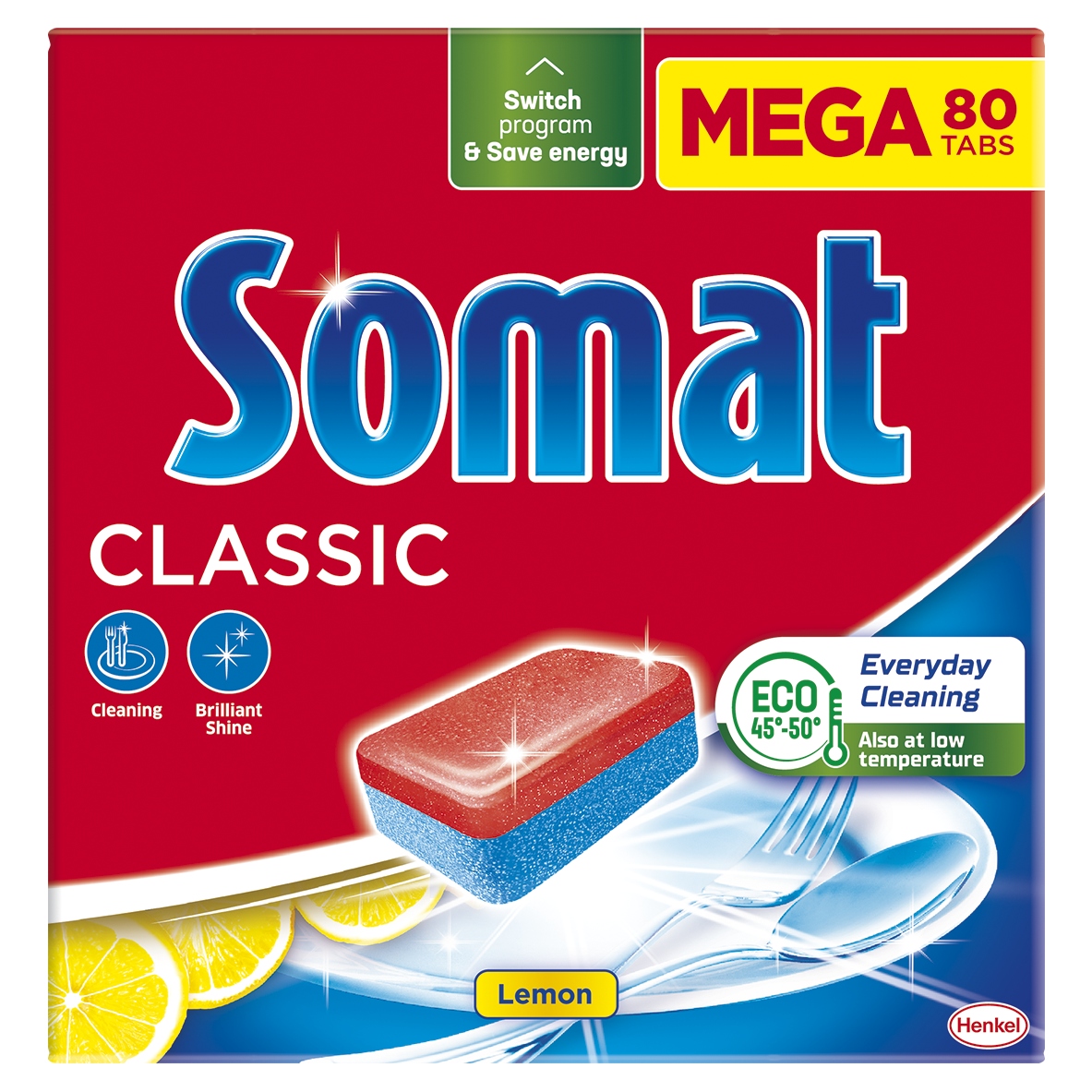 Levně Somat Classic Power tablety do myčky 80 ks