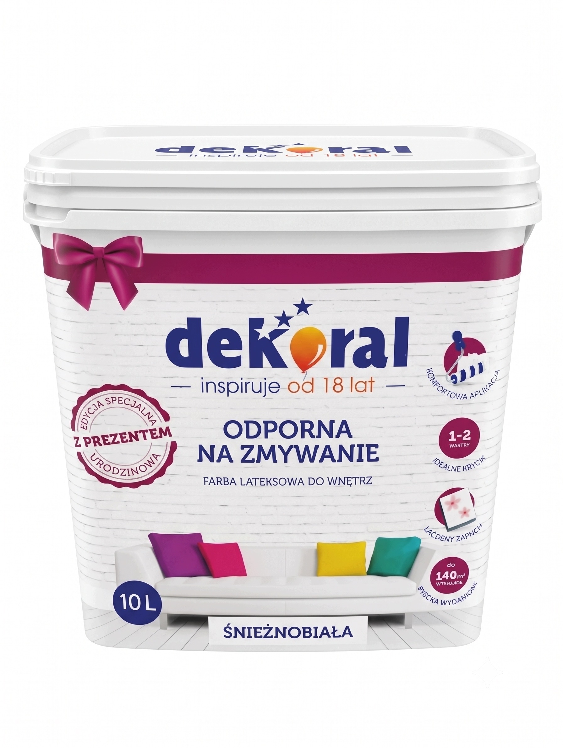 Dekoral Odporna na Zmywanie 10 l