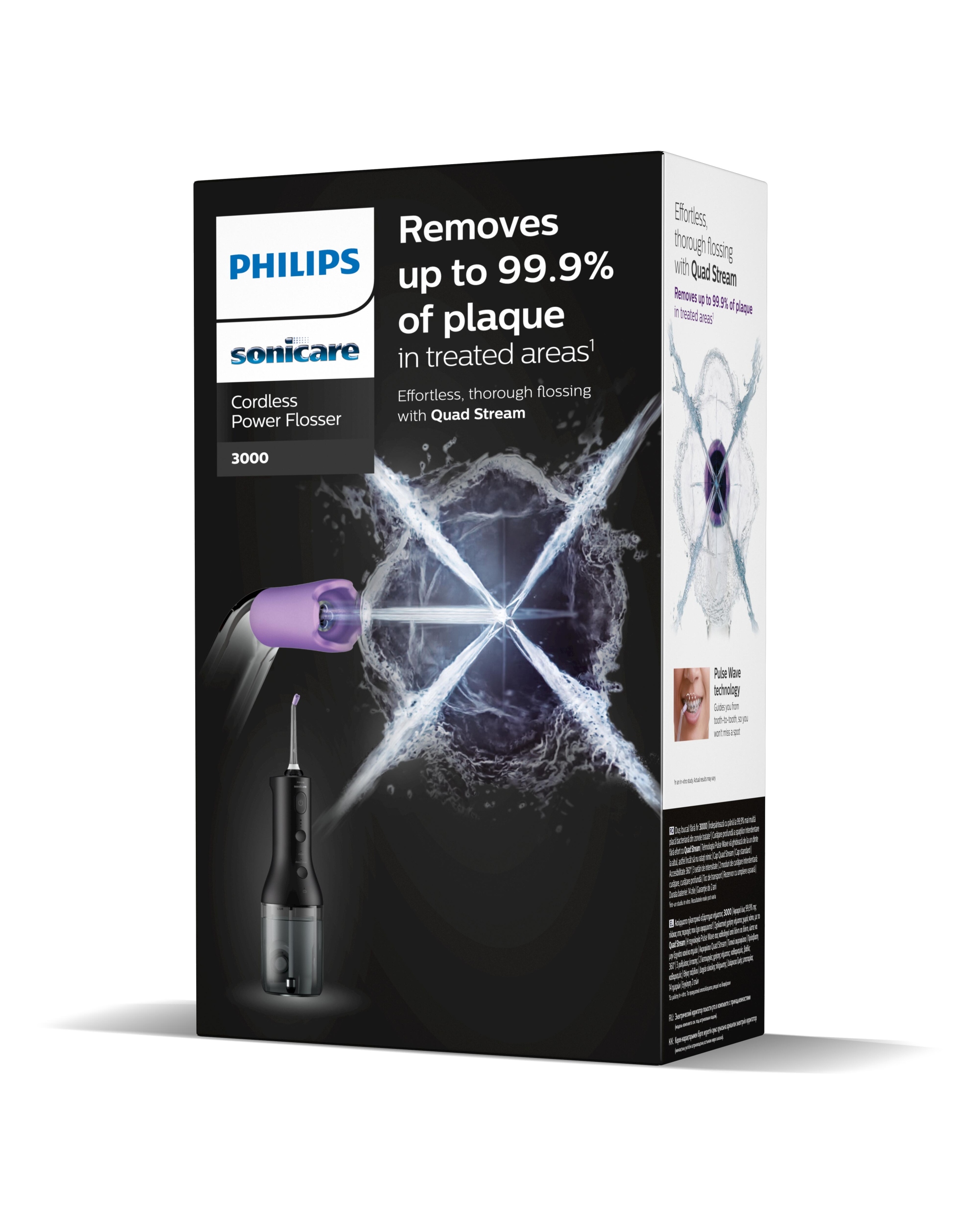 PHILIPS SONICARE Bezprzewodowy Irygator Do Zębów i Dziąseł Czarny — miniatura 11