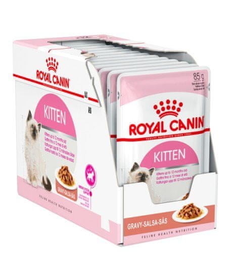 Levně Royal Canin Kitten Instinctive v Omáčce 12x85g