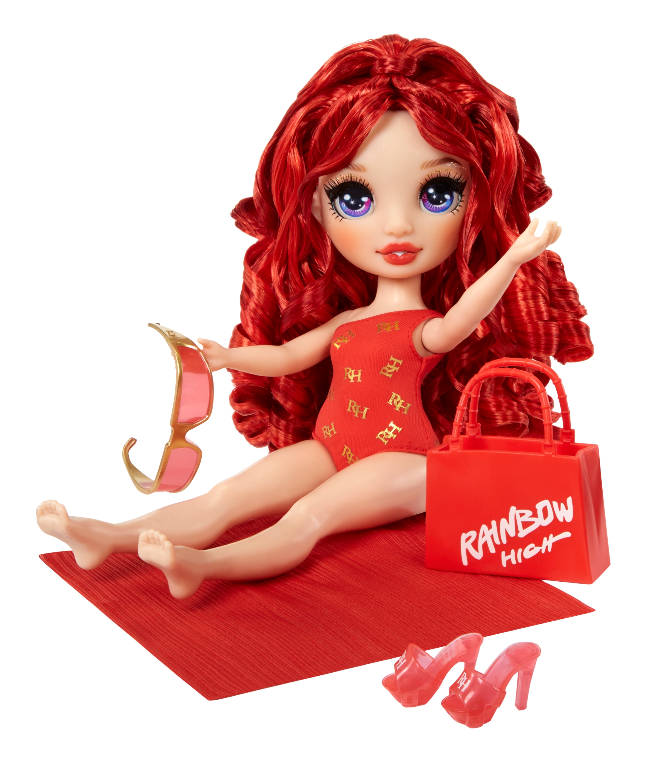 RAINBOW HIGH LALKA RUBY ANDERSON SWIM AND STYLE + AKCESORIA Wiek dziecka 4 lata +
