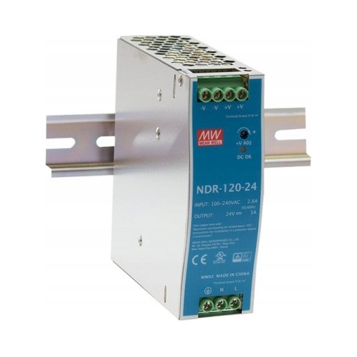 Napájecí zdroj NDR-120-24 24V 120W Mean Well