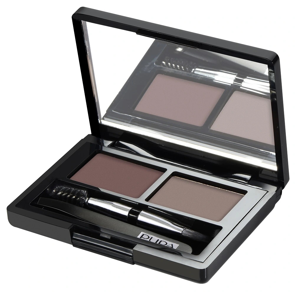 Pupa Eyebrow Design Set 002 Brown sada na líčení obočí 1.1 g