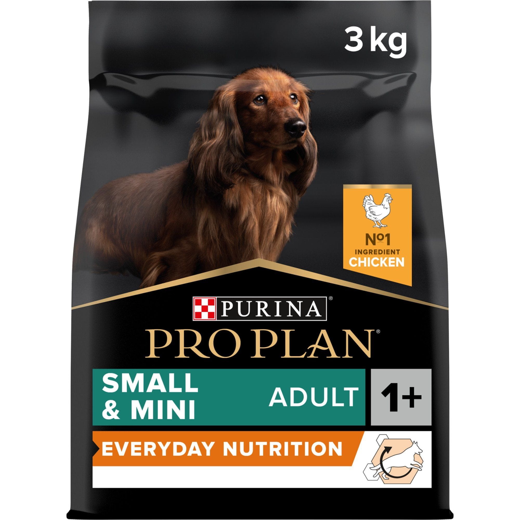 Pro Plan Adult small&mini kuře krmivo suché pro psy 3 kg