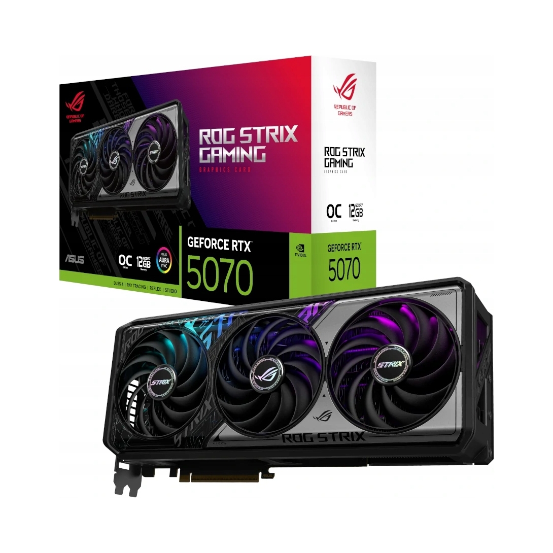 Karta graficzna Asus Rog Strix Rtx 5070 12 Gb Dlss 4
