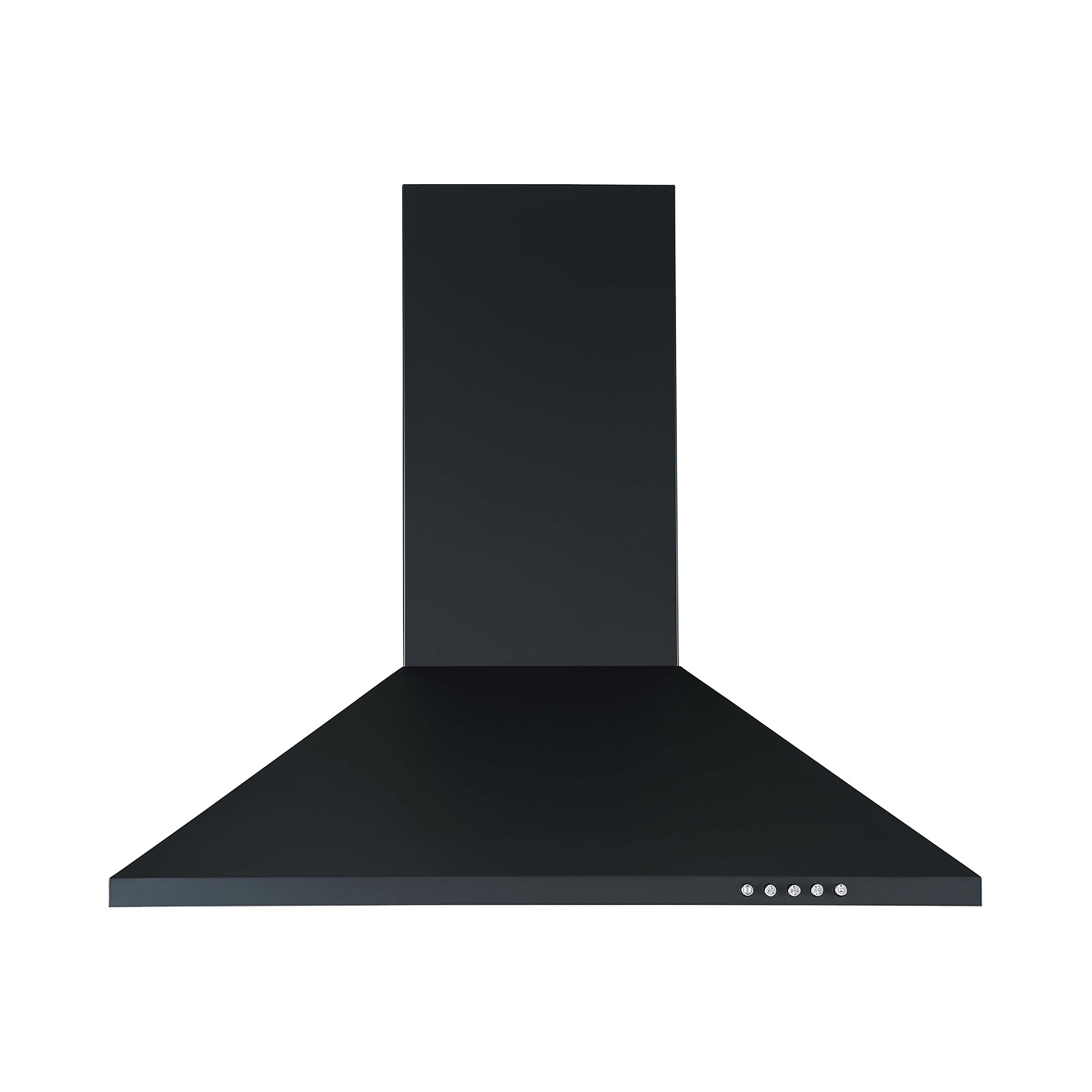 Okap kominowy przyścienny czarny MPM-60-OK-28