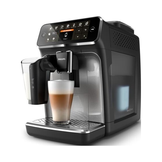 Ekspres do kawy automatyczny Philips LatteGo 4300 czarny chrom EP4346/71