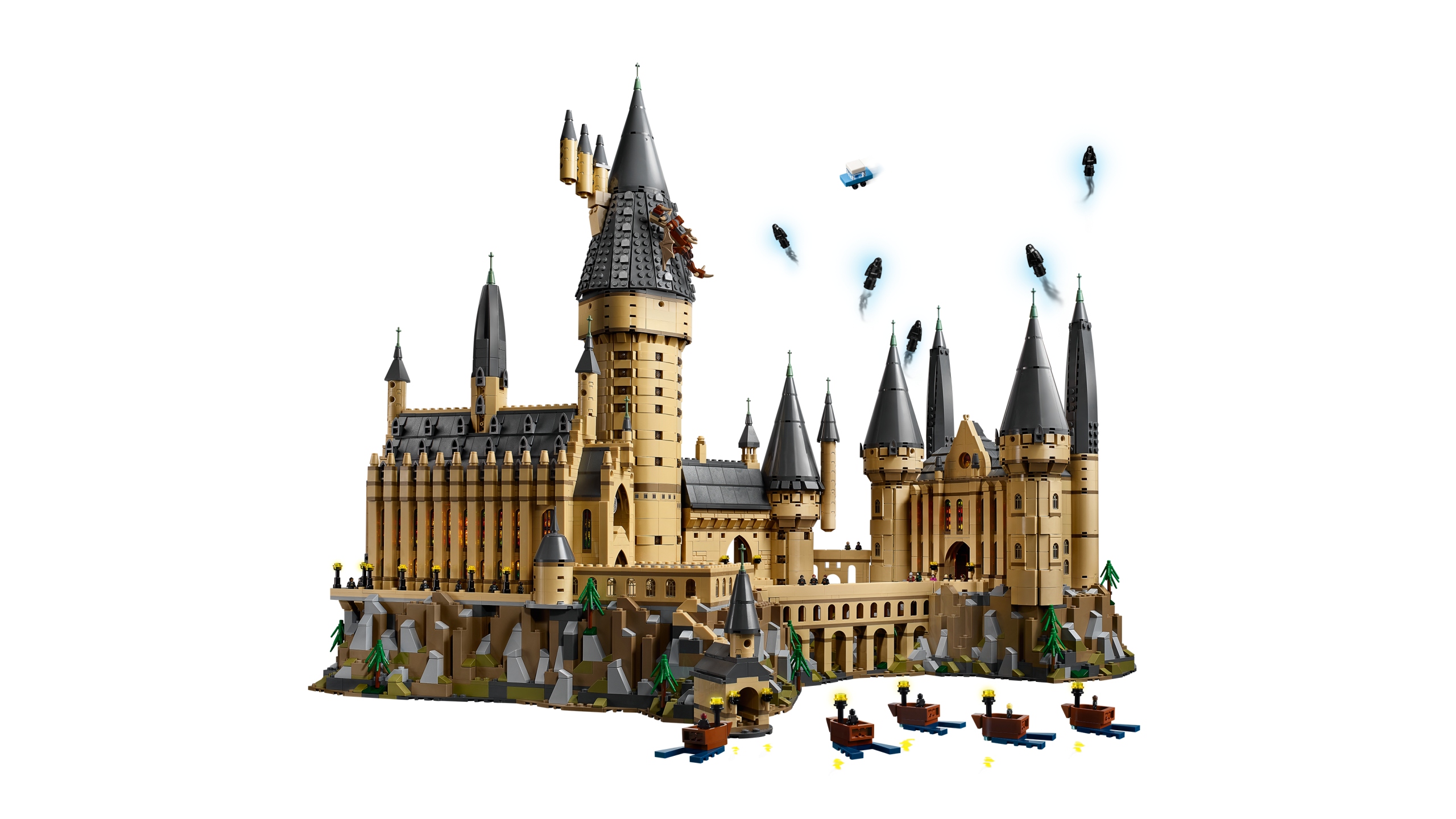 LEGO Harry Potter 71043 Замок Хогвартс Ширина упаковки блока 49 см