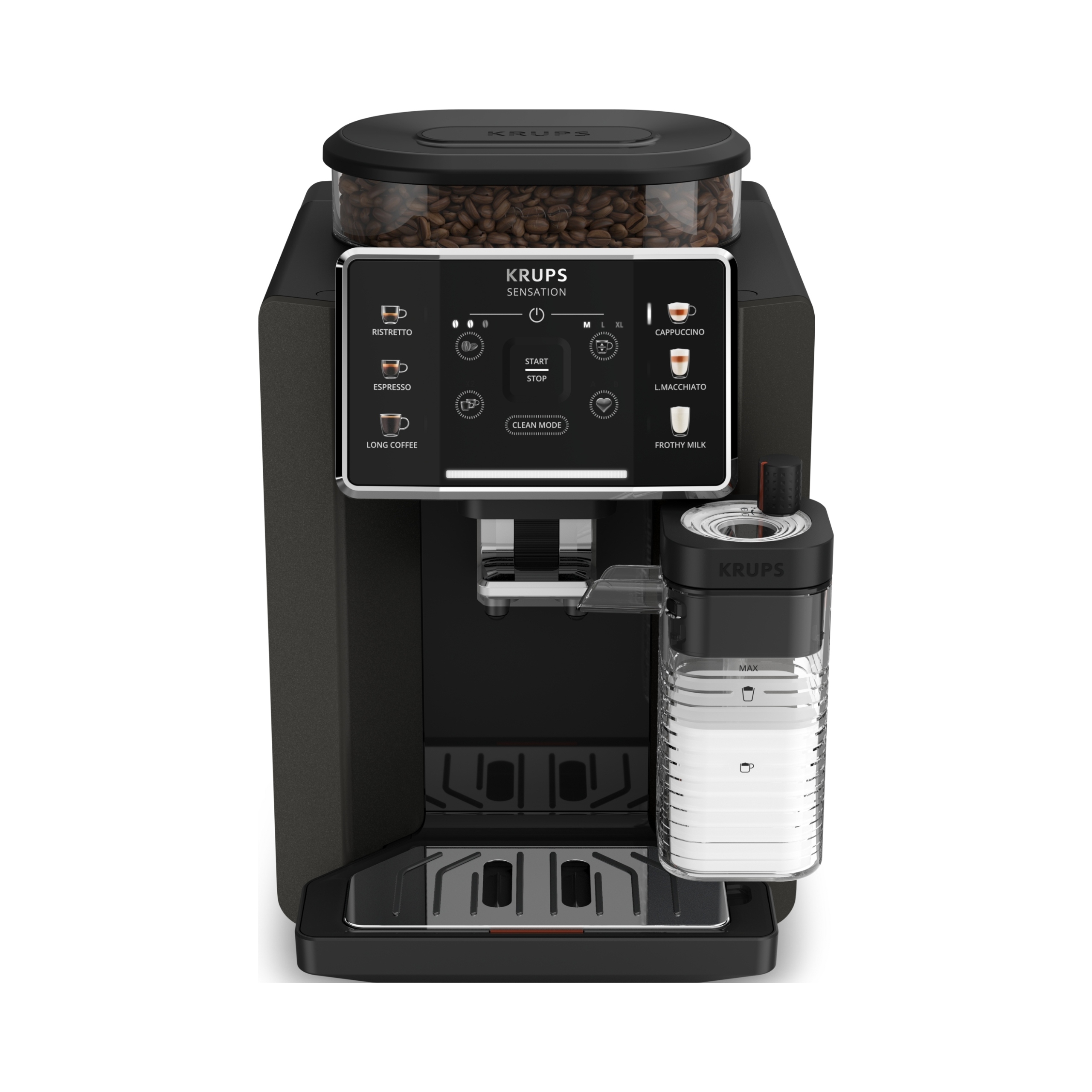 Automatyczny automatyczny ekspres do kawy Krups EA912910 1450 W czarny