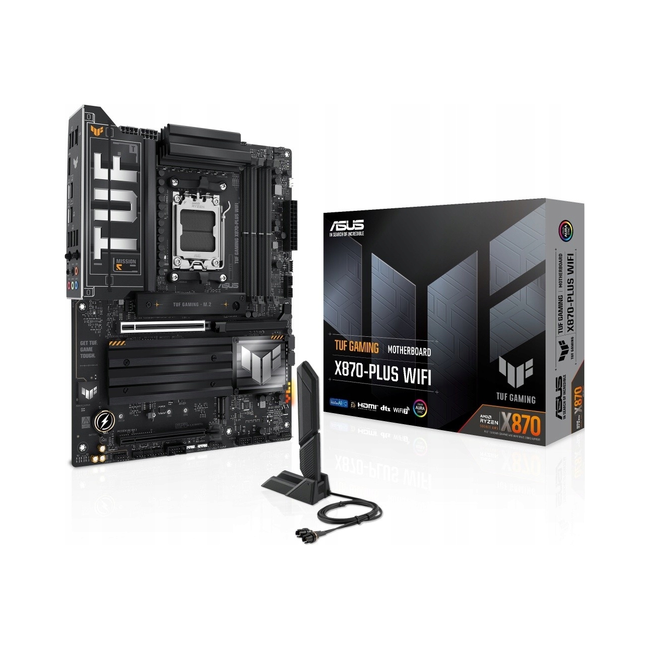 Základná doska Asus Tuf Gaming X870-PLUS Wifi Atx, 4 x DIMM DDR5
