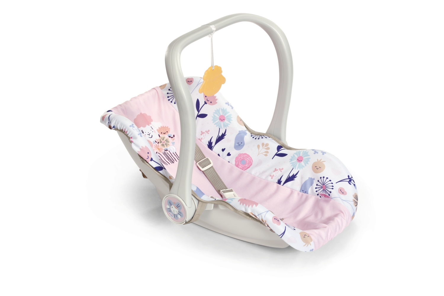 Baby born nosidełko Fotelik dla Lalki 43 cm Kwiatowe bujak