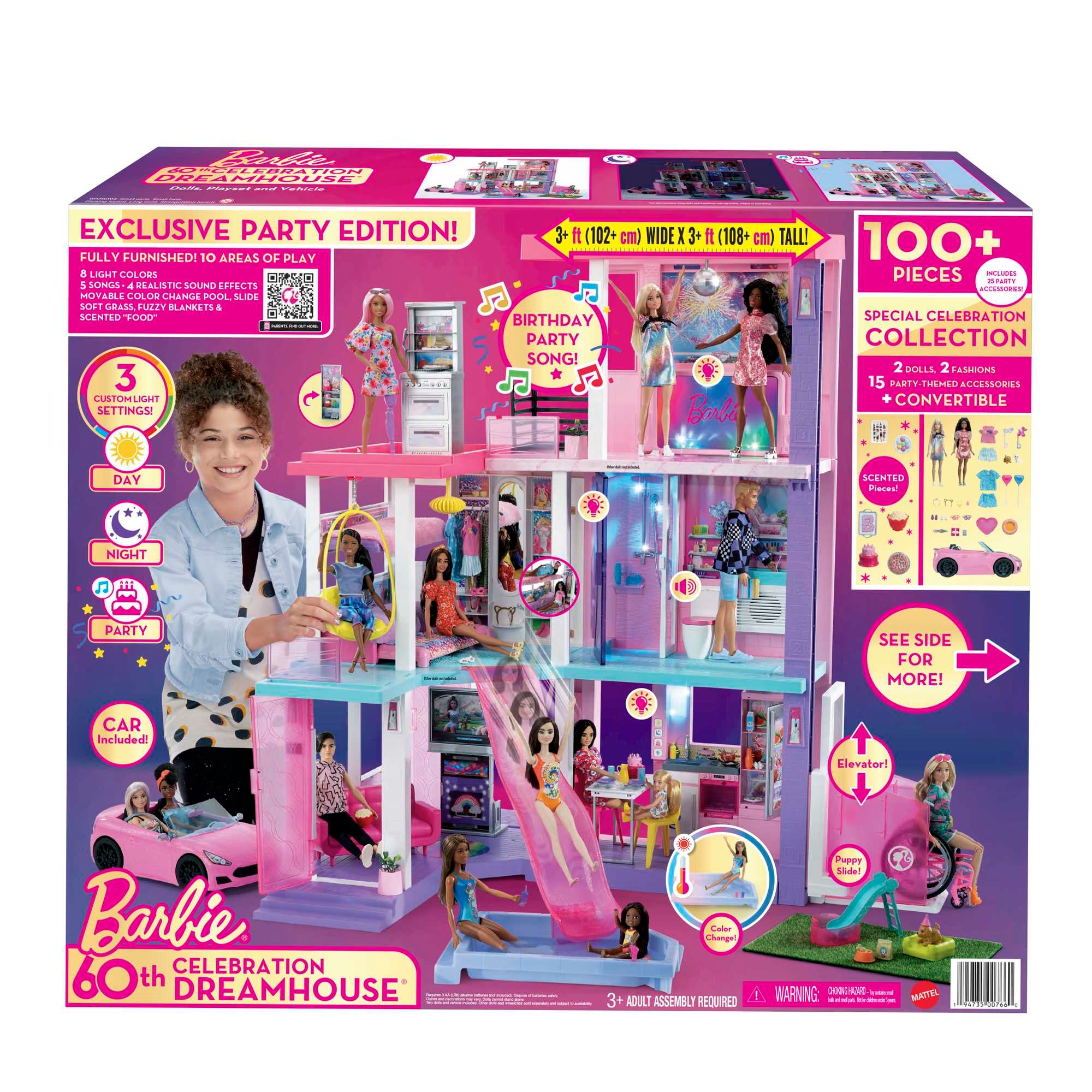 

Barbie DreamHouse Domek 60 rocznica 2 lalki HCD51