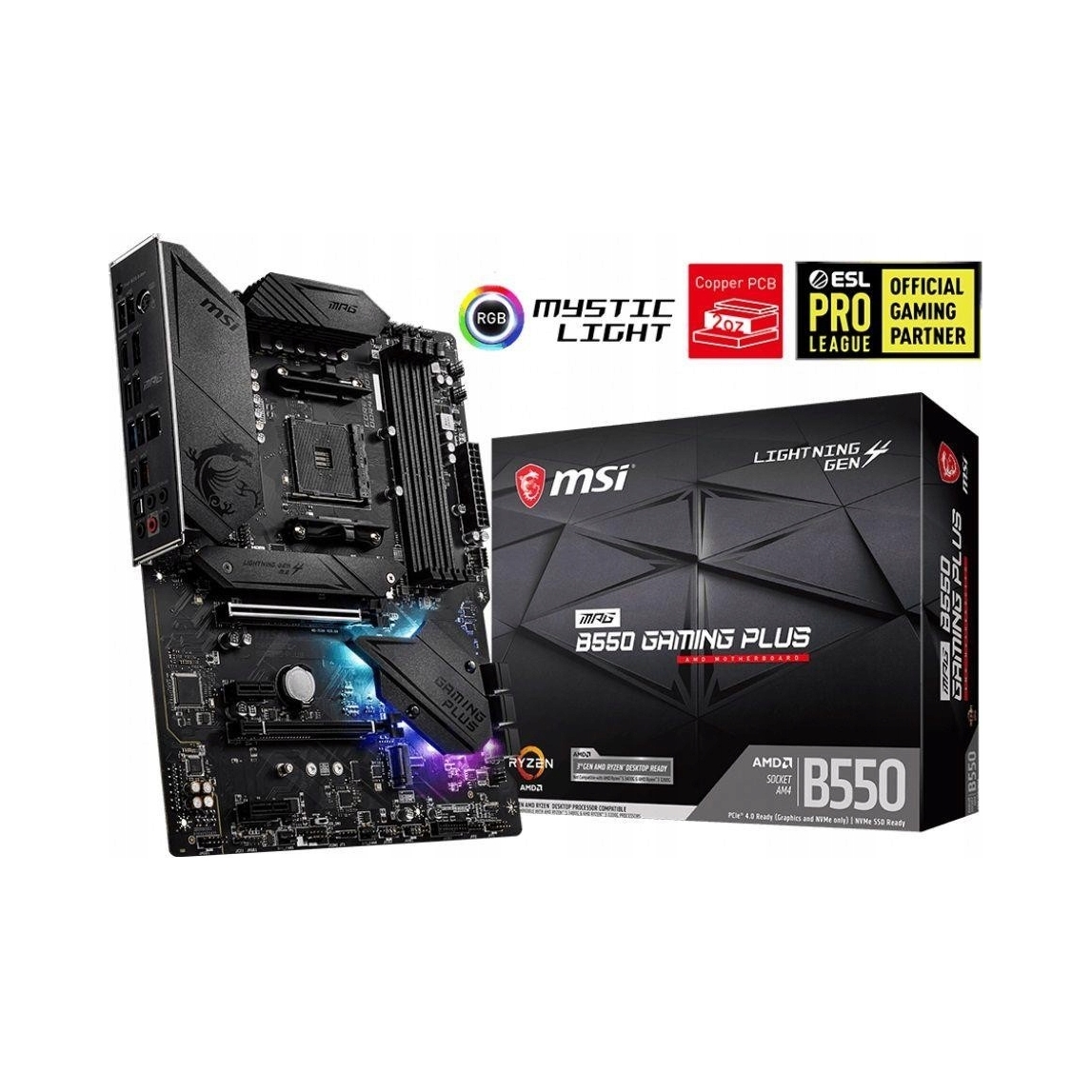 Základná doska Msi Mpg B550 Gaming Plus AM4 4x DDR4 Atx