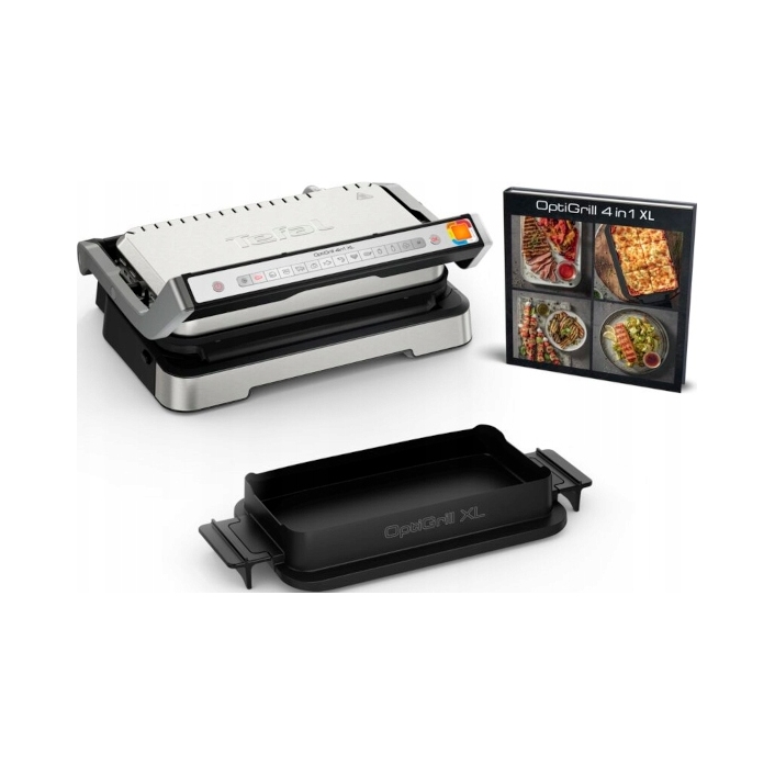 Grill elektryczny Tefal OptiGrill XL GC784D30 4w1 2200W, rozkładany/składany