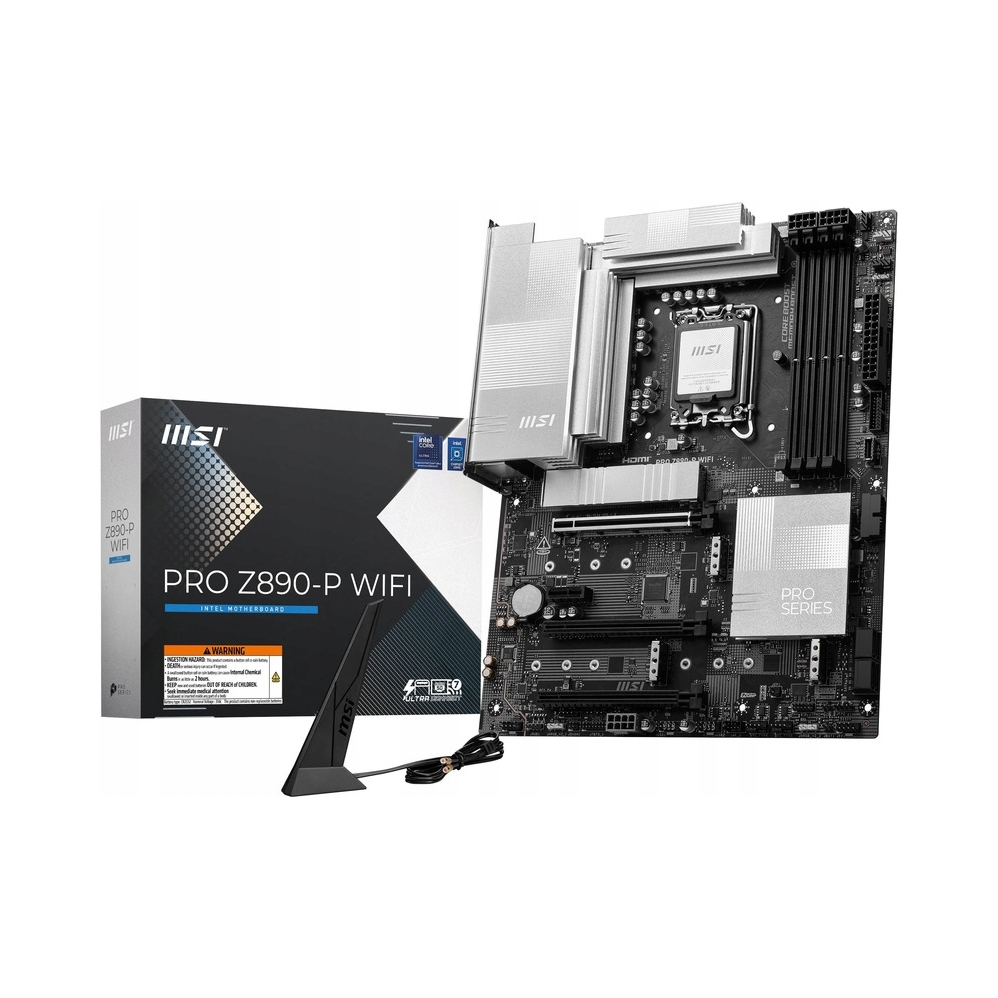 Msi základná doska Pro Z890-P Wifi pätica 1851, 4x DDR5, formát Atx, čipset
